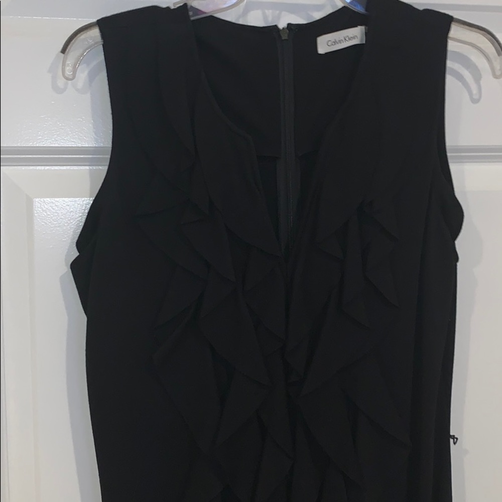 Calvin Klein Ruffle Dress - Picture 2 of 6